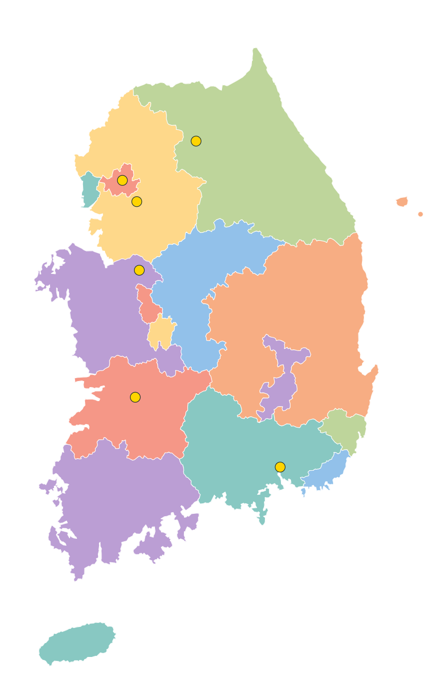 지정현황지도